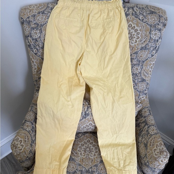 LOFT Yellow Relaxed Fit Pants - Picture 3 of 3